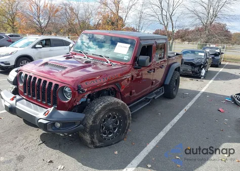 2021 Jeep Gladiator Mojave 4X4 z USA, uszkodzony, nr VIN 1C6JJTEG9ML577100
